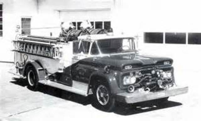 First Pumper Truck