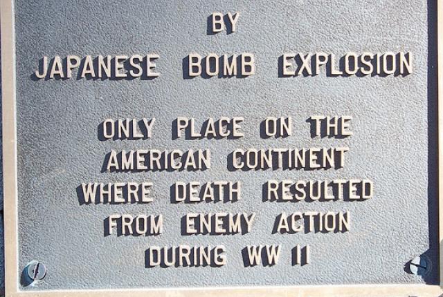 The first boming of the Conental U.S