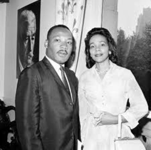 Whats Martin Luther King Jr's wife's name