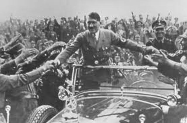Adolf Hitler announced chancellor of Germany