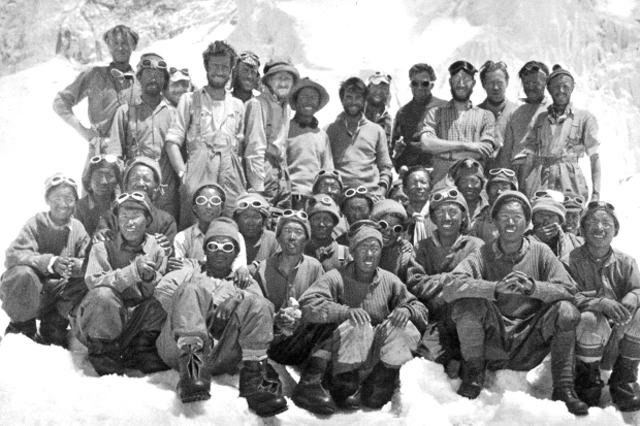 Mount Everest was scaled