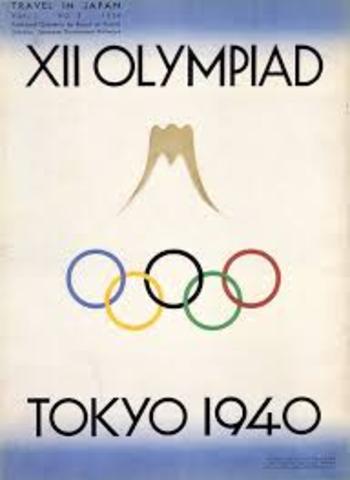1940 Summer Olympics Cancelled