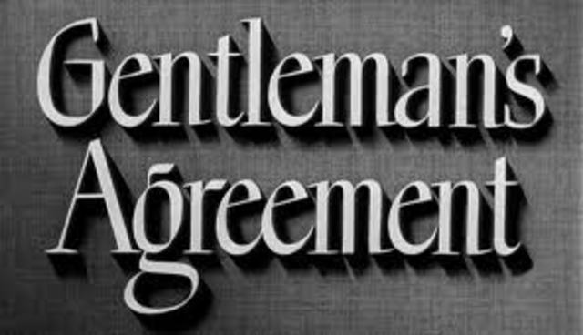 The Gentlemen's Agreement with Japan