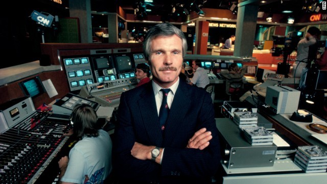 Ted Turner Establishes CNN