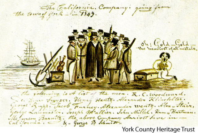 gold is discovered in california