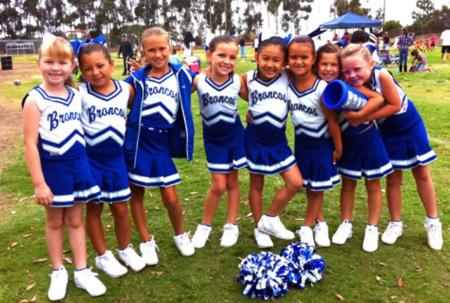 Cheerleading spread across the country