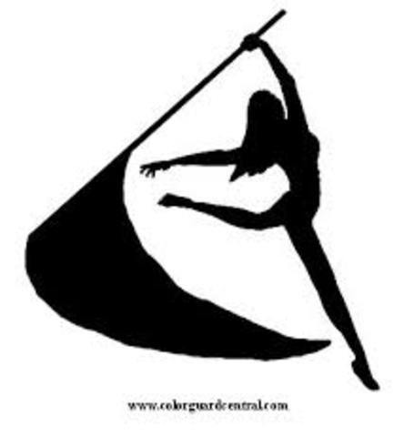 First Year of Color GUard at WHS!