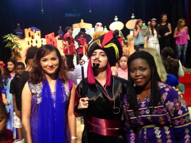 Preformed in the Alladdin showcase(Psychosocial)