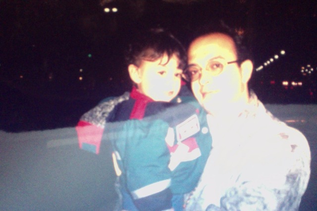 Mohammad steps uside with mom agianst dad.