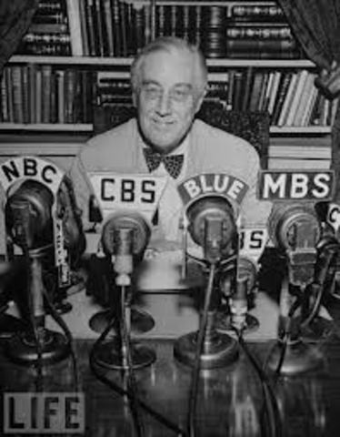 President Roosevelt prepares.