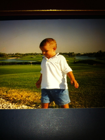 I learn how to walk.