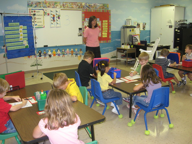 My first day in Kindergarten