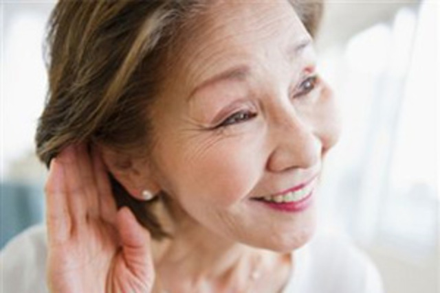 slight loss of hearing