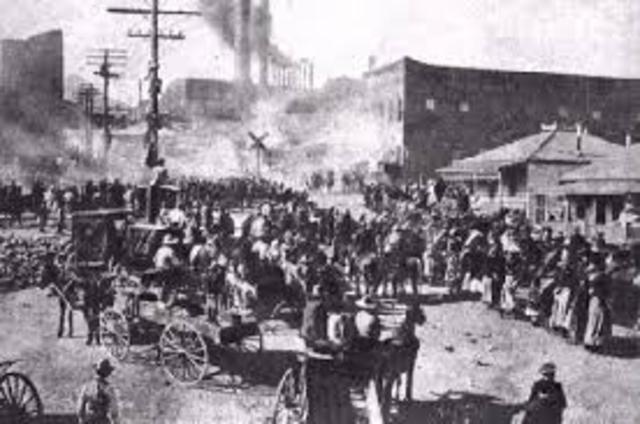 Huelga de mineros en Cananea