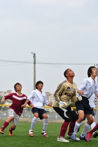 This is me when I first played in the soccer tournamnet