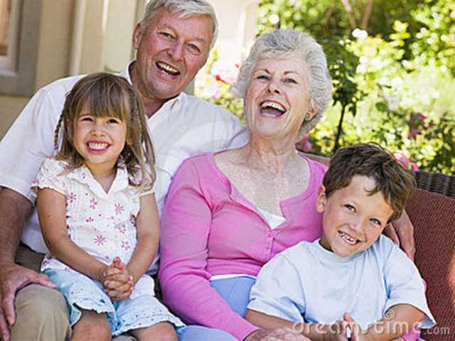 Throw a party with all of my family: my children and grandchildren