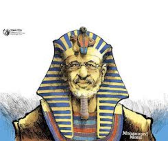 Morsi decree of absolute power