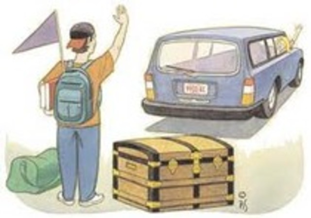 Leaving home and going to college