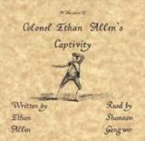 Wrote "Narrative of Ethan Allen's captivity"