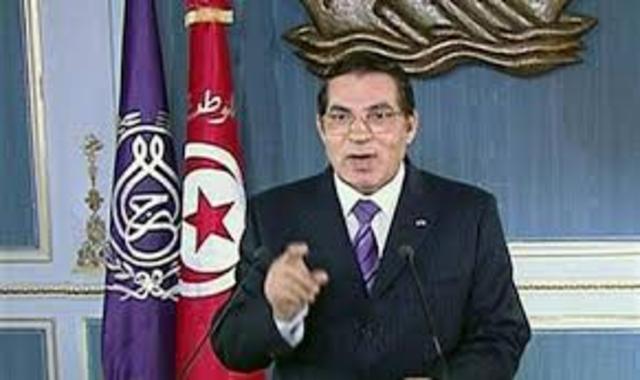 President Ben Ali Flees to Saudi Arabia and Steps Down , First Will of Arabs is Acheived