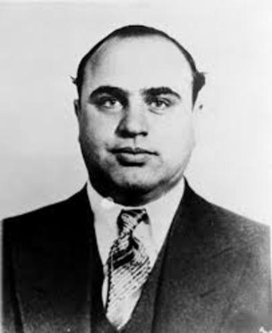 Al Capone was sentanced to 7 years in prision for tax evation