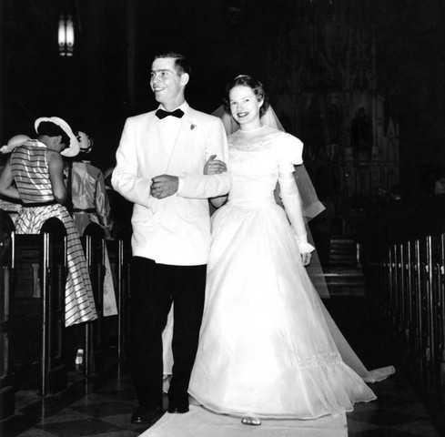 Mary and her now husband got married