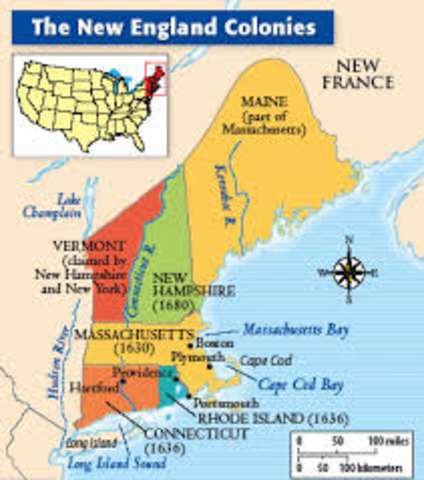 Maine added to the Massachusett's Bay Colony