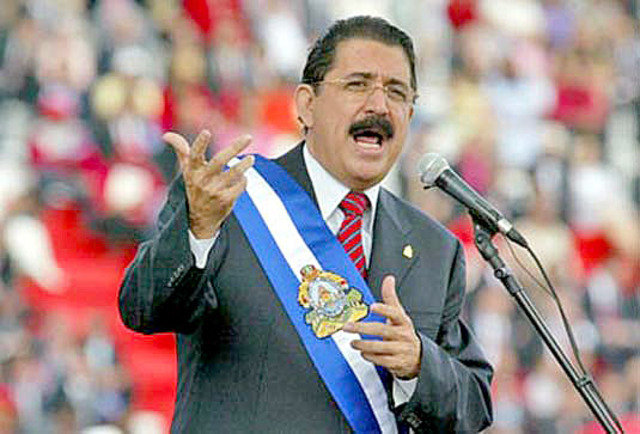 José Manuel Zelaya Rosales (2006 al 28 de junio de 2009) Partido Liberal