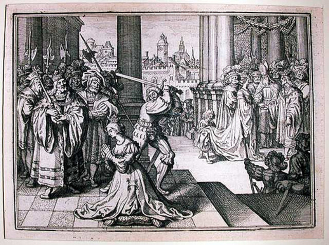 Anne Boleyn is executed