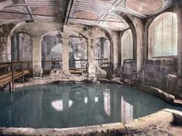 Bath of Trajan complete, 110 AD