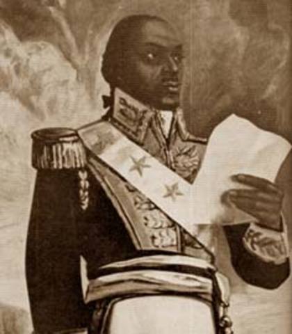 Creation of the Haitan Constitutiion of 1801, Haitian Revolution