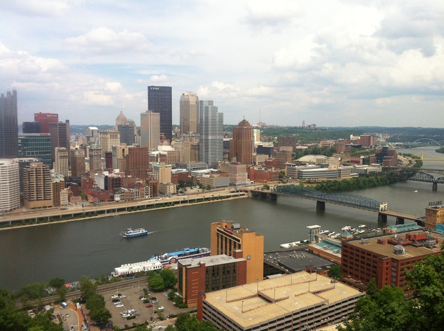 Drove to Pittsburgh to check in for training camp