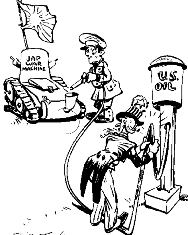 The US Oil Embargo on Japan