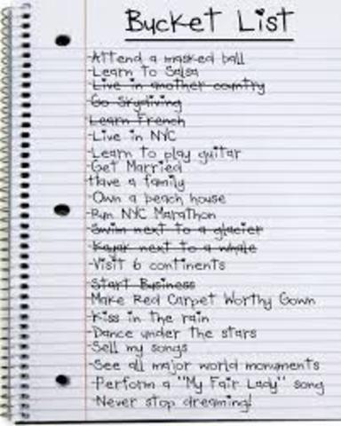 Bucket List Adventure