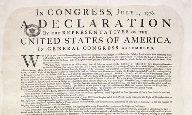 American Declaration of Independence
