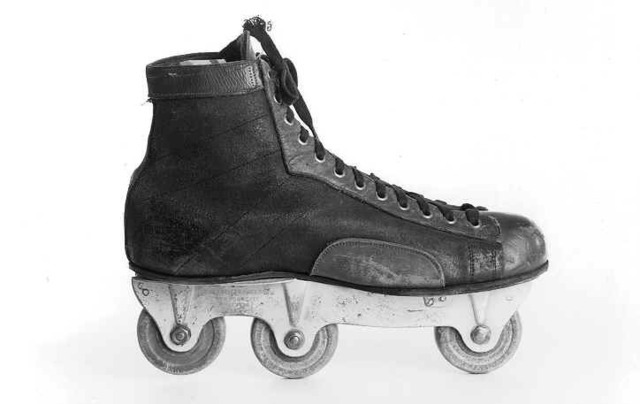 Designed an early in-line skate
