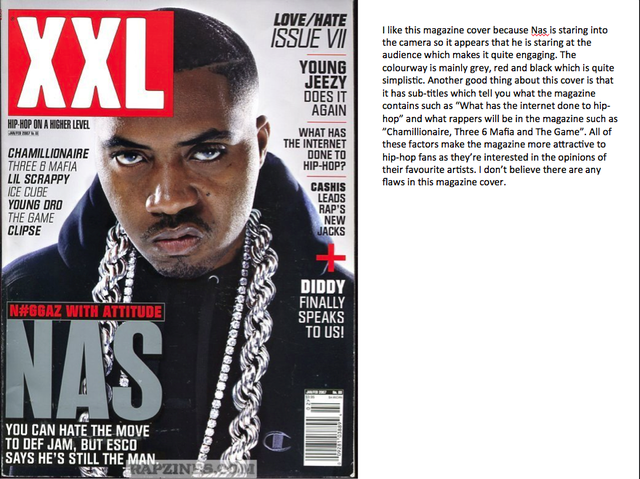 Magazine Front Cover Analysis