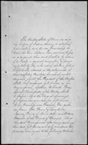 Imperialism Treaty of Kanagawa