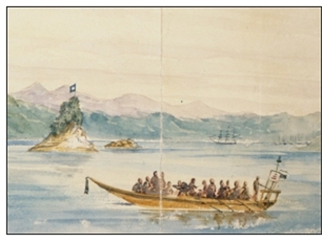 The signing of the Treaty of Kangawa -Imperialism