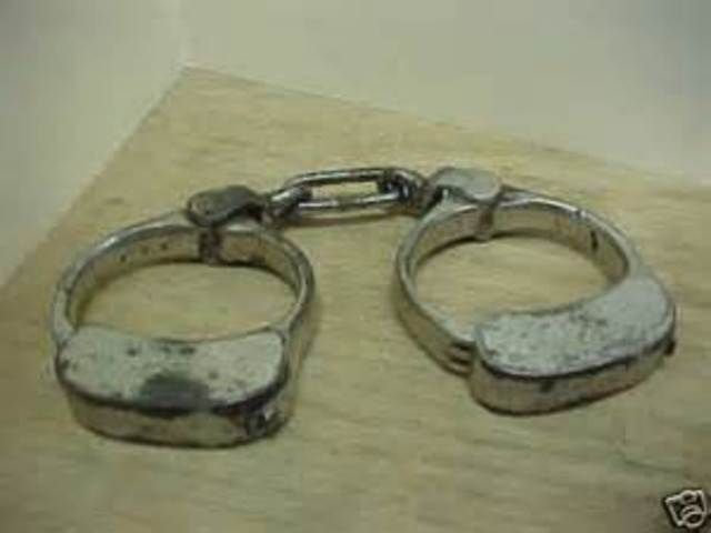 Prudence is arrested