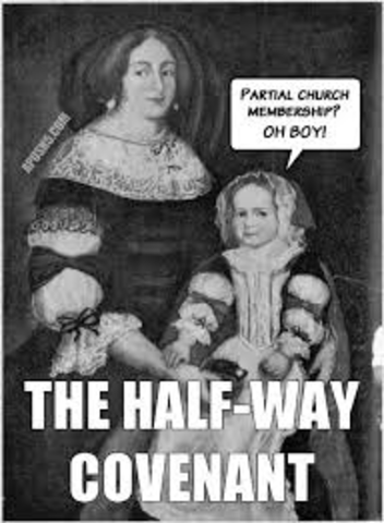 Adopts Halfway Covenant