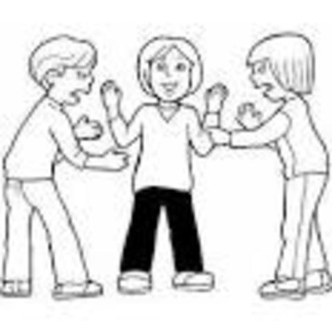 My older sister and my youngest sister fighting