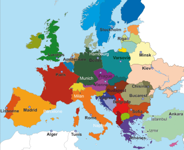 began trip to Europe