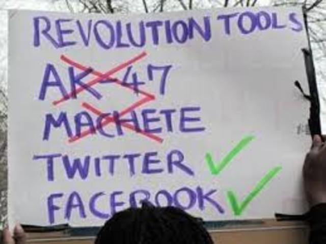 Revolting through media