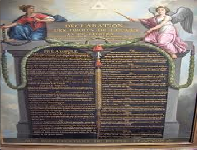 French Rev - Delcaration of the Rights of Man and of Citizen