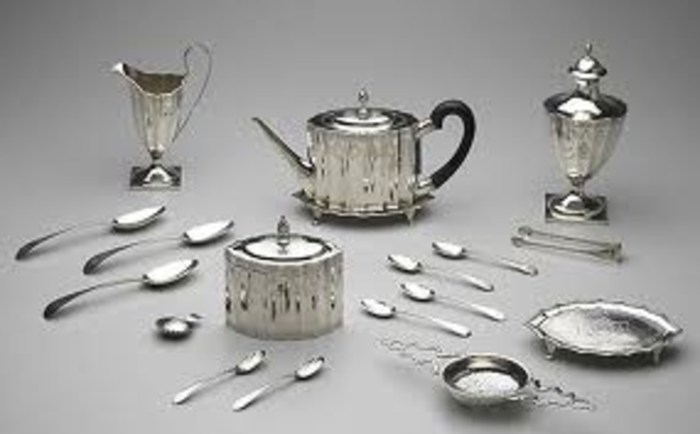Paul Revere became a silversmith.