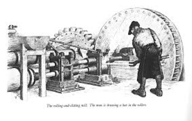 Paul Revere opened a copper rolling mill.