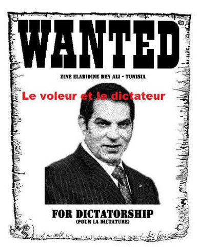 the overthrow of Tunisian president