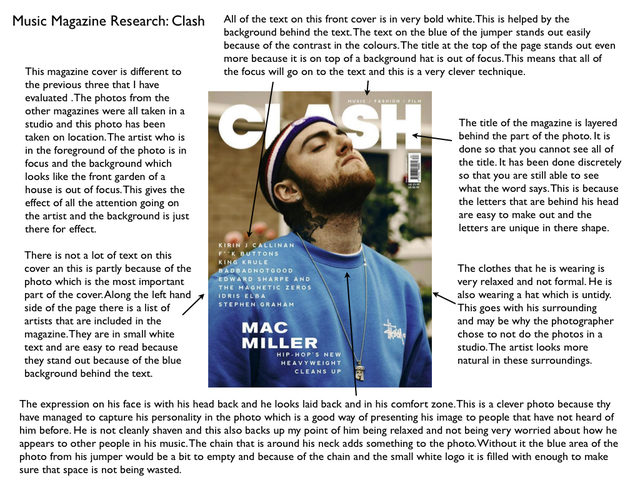 Music magazine research