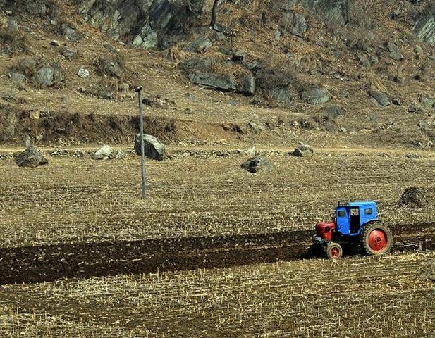 North Korean farms are fully supplied with Nitrogen fertilizers
